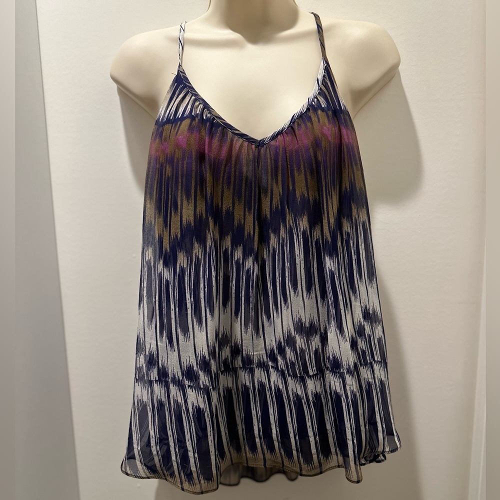 Chloe Oliver Sleeveless Silk Blouse